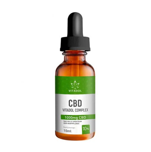 Vitadol Complex - Bio CBD Öl 10% (1.000mg) - 10ml – Bild 2