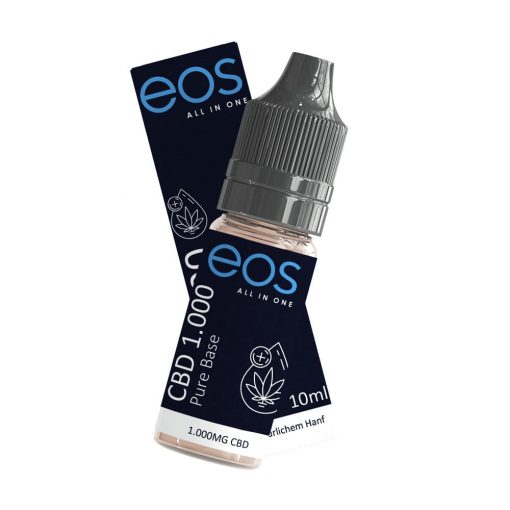 eos - CBD E-Liquid 10% (1.000mg) Pure Base 10ml – Bild 2