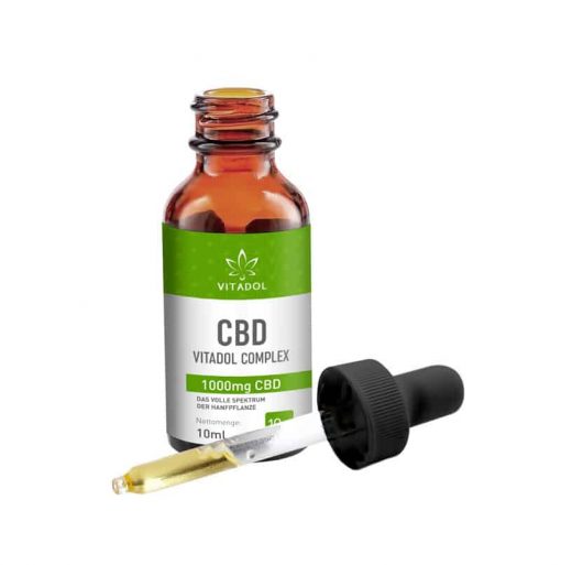 Vitadol Complex - Bio CBD Öl 10% (1.000mg) - 10ml – Bild 3