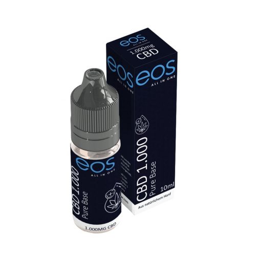 eos - CBD E-Liquid 10% (1.000mg) Pure Base 10ml – Bild 3