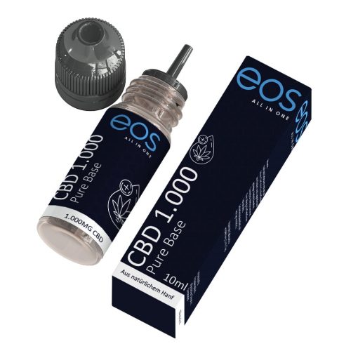eos - CBD E-Liquid 10% (1.000mg) Pure Base 10ml – Bild 4