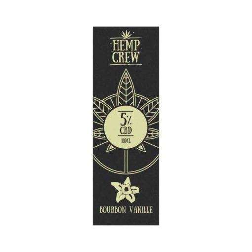 Hemp Crew - Bourbon Vanille - CBD Öl 5% (500mg) - 10ml